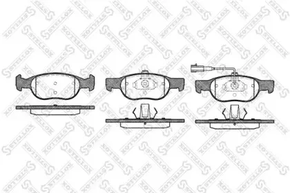 599 031B-SX STELLOX Комплект тормозных колодок, дисковый тормоз